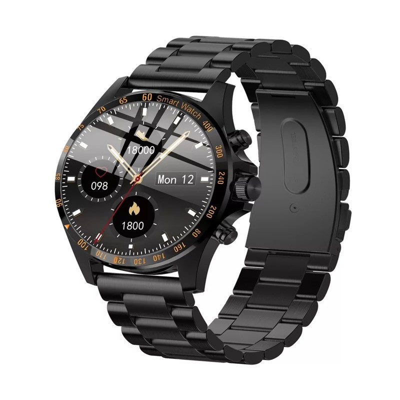LW09 Business Smartwatch – Heart Rate & Blood Pressure Monitor