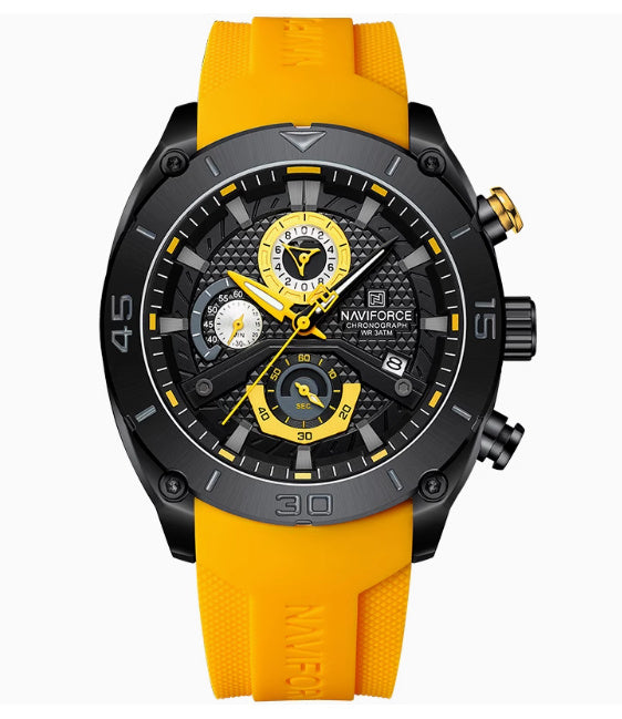 New Youth Outdoor Sports Silicone Band Waterproof Watch – Casual Stylish Timepiece