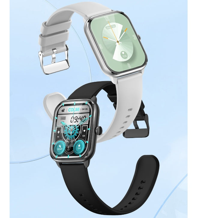 Full-Screen Smartwatch – Heart Rate, Step Counter, Talk & Music