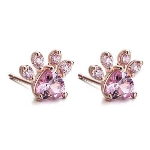 Animal Paw Ring Set – Cat, Bear & Dog Jewelry for Women