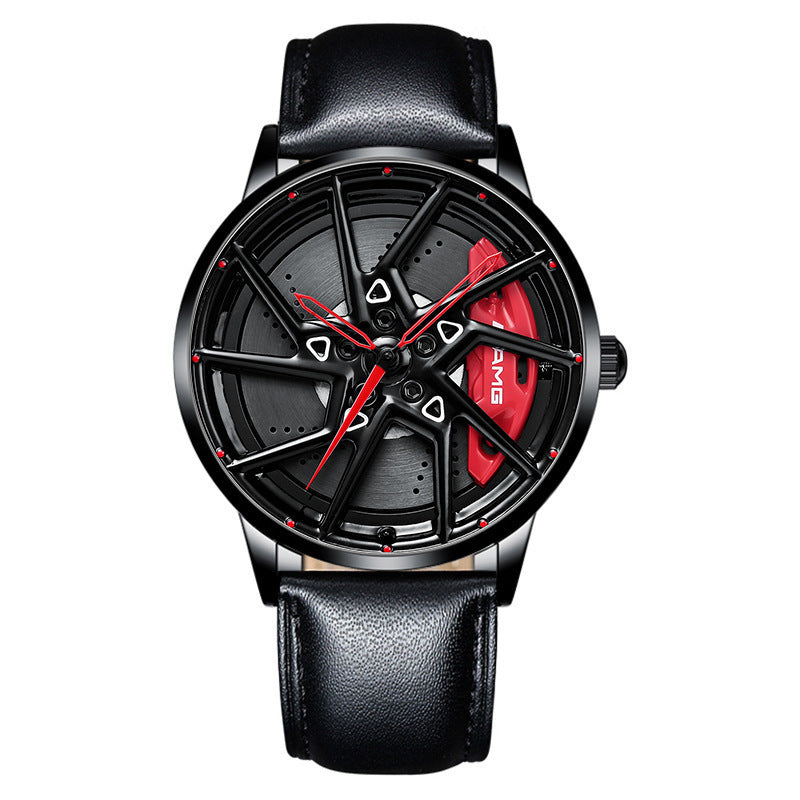 Hub Stereo Skeleton Dial Watch – Modern Mechanical Style