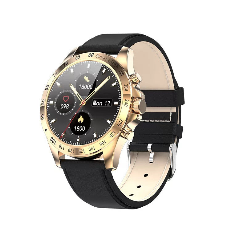 LW09 Business Smartwatch – Heart Rate & Blood Pressure Monitor