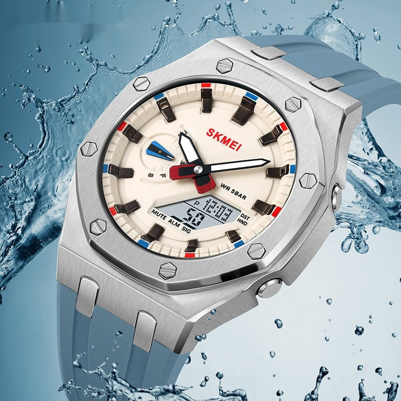 Multifunctional Sports Digital Watch – Waterproof Luminous Outdoor Electronic Timepiece