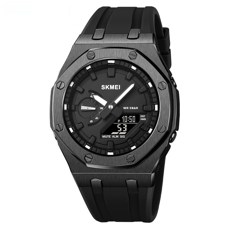 Multifunctional Sports Digital Watch – Waterproof Luminous Outdoor Electronic Timepiece