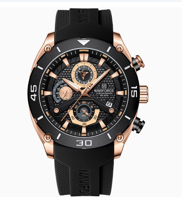 New Youth Outdoor Sports Silicone Band Waterproof Watch – Casual Stylish Timepiece