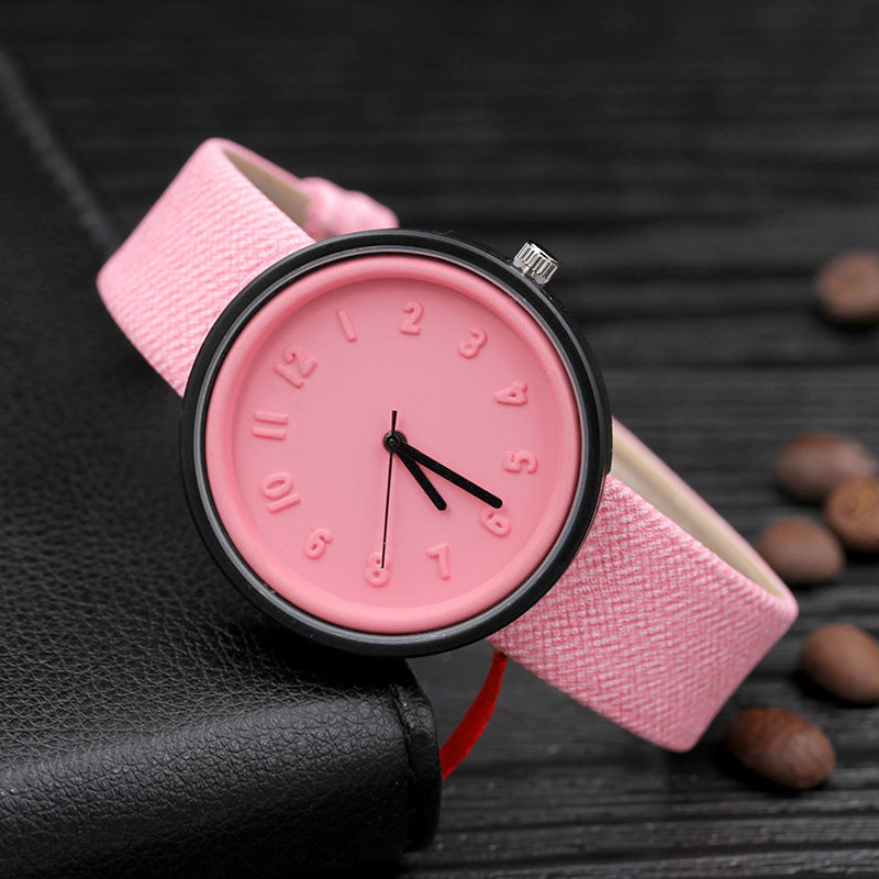Creative Ladies Quartz Watch – Stylish Women’s Timepiece