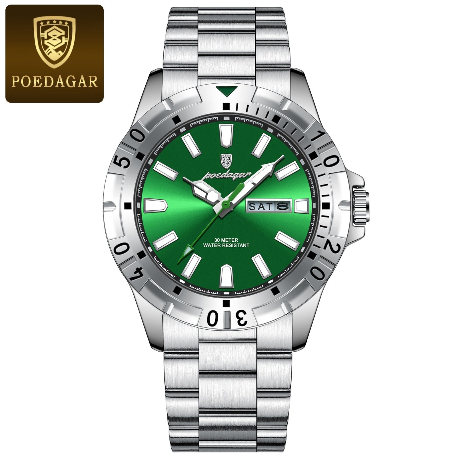 Swiss Waterproof Luminous Men’s Watch – Luxury Fashion Quartz Wristwatch