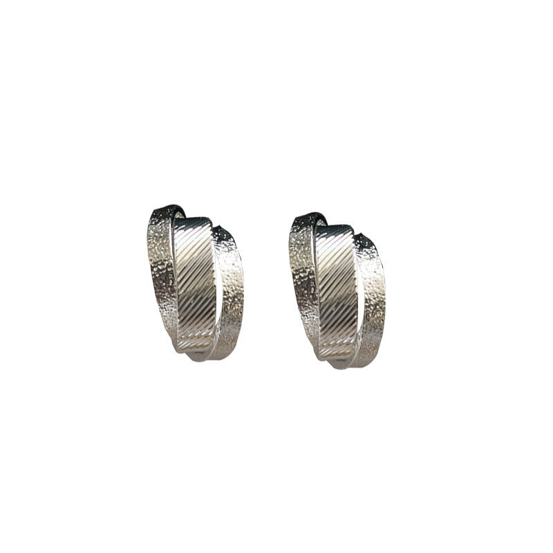 Elegant Gold and Silver Women’s Earrings – Classic Stylish Fashion Jewelry