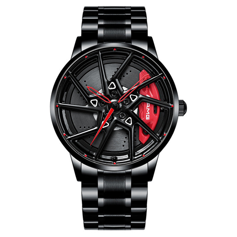 Hub Stereo Skeleton Dial Watch – Modern Mechanical Style