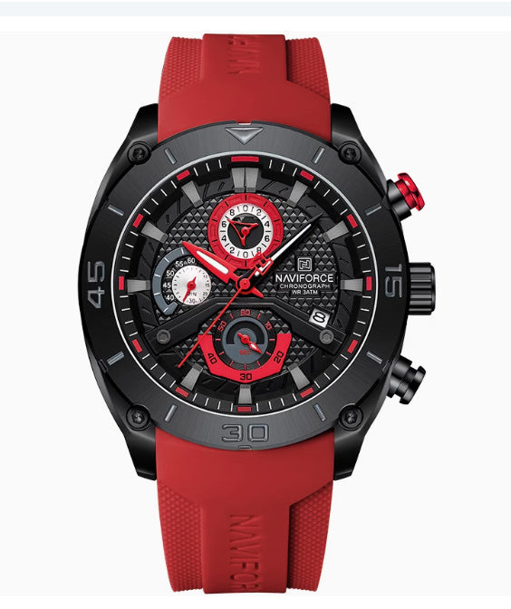 New Youth Outdoor Sports Silicone Band Waterproof Watch – Casual Stylish Timepiece