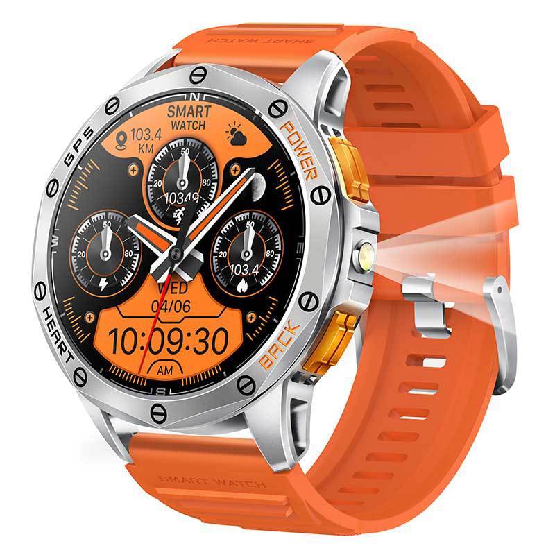 K67 Bluetooth Calling Smartwatch – Compass & AMOLED Display