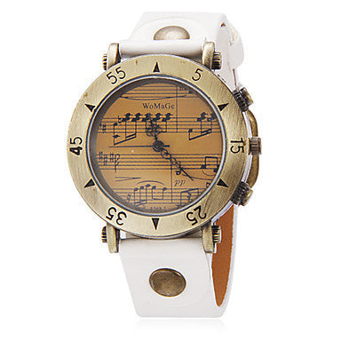 WoMaGe Music Symbol Men’s Watch – Fashion Novel Design Wholesale