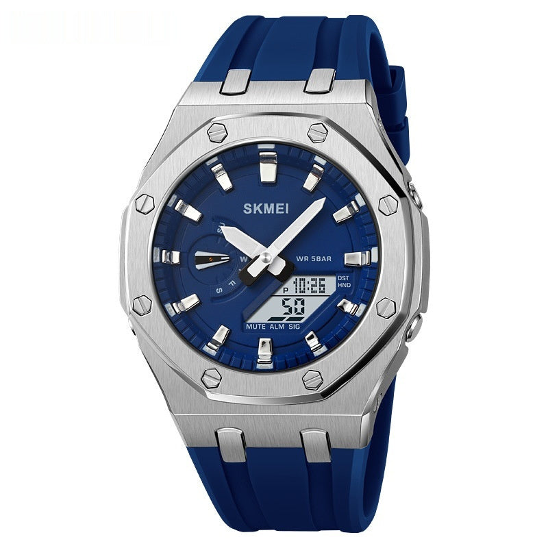 Multifunctional Sports Digital Watch – Waterproof Luminous Outdoor Electronic Timepiece