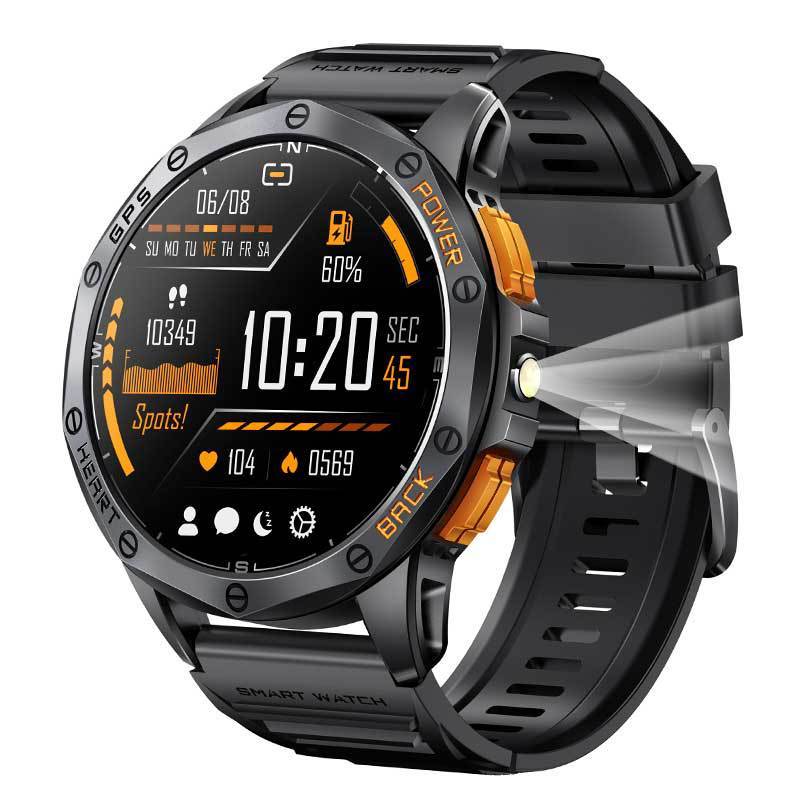 K67 Bluetooth Calling Smartwatch – Compass & AMOLED Display