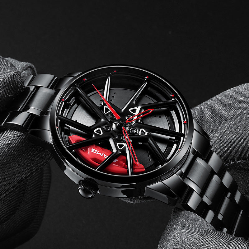 Hub Stereo Skeleton Dial Watch – Modern Mechanical Style