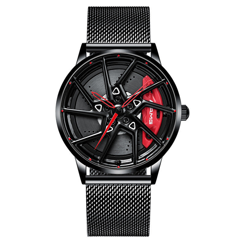 Hub Stereo Skeleton Dial Watch – Modern Mechanical Style