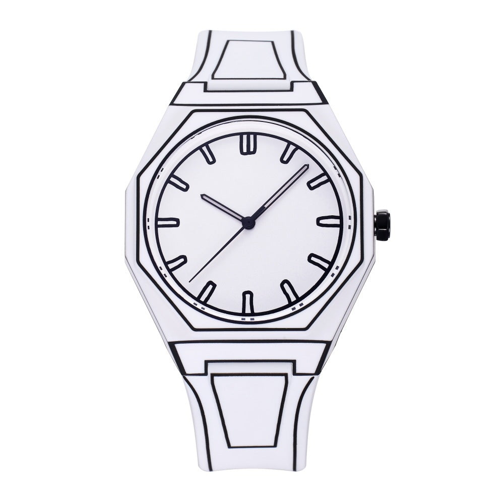 Deep Waterproof Comic Style Watch – Durable Fun Timepiece