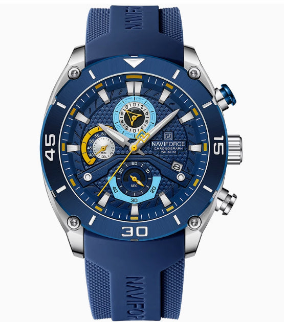 New Youth Outdoor Sports Silicone Band Waterproof Watch – Casual Stylish Timepiece