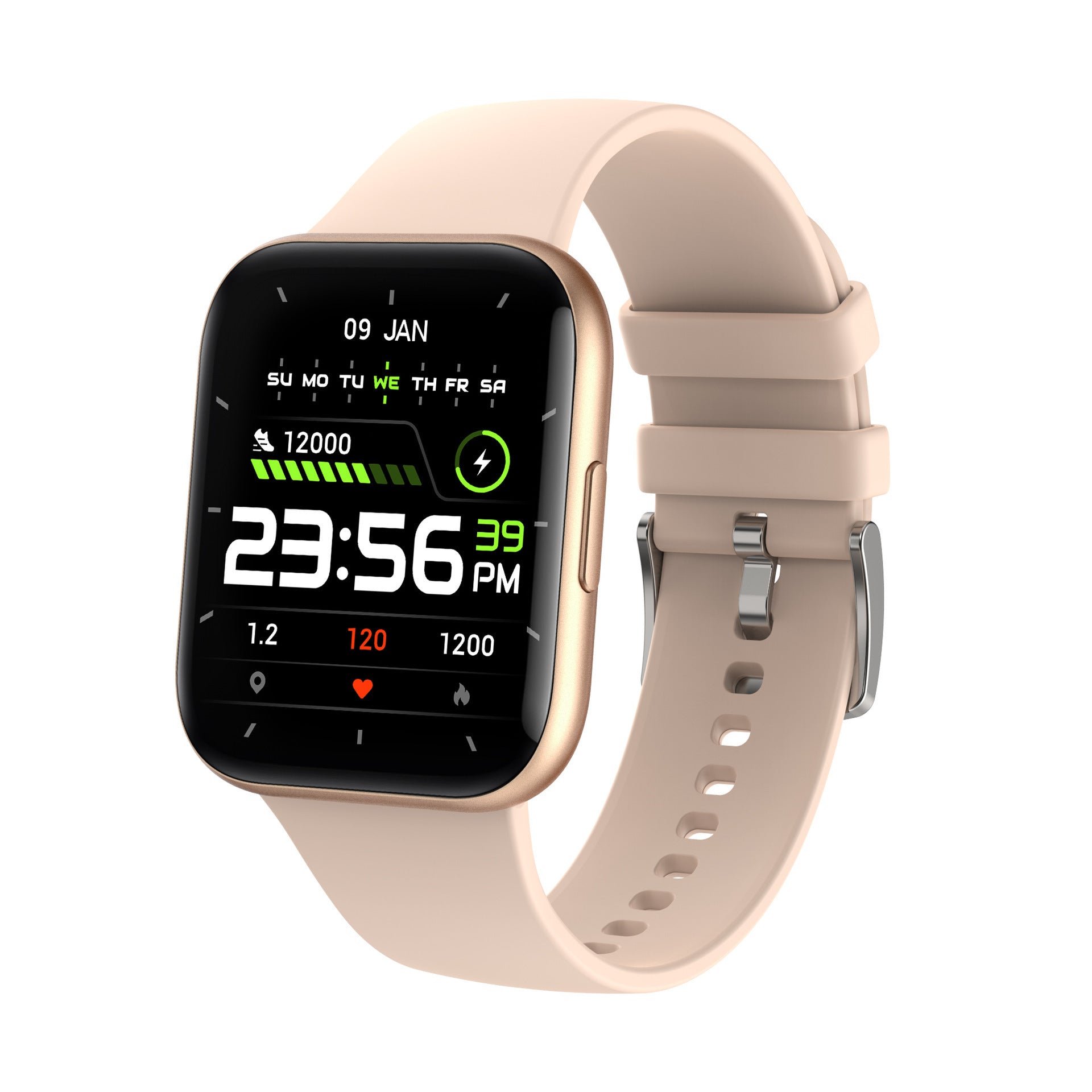 P25 Full-Touch Sports Smart Bracelet – Heart Rate Monitoring Fitness Tracker