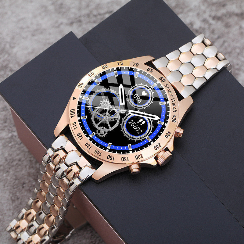 LW09 Business Smartwatch – Heart Rate & Blood Pressure Monitor