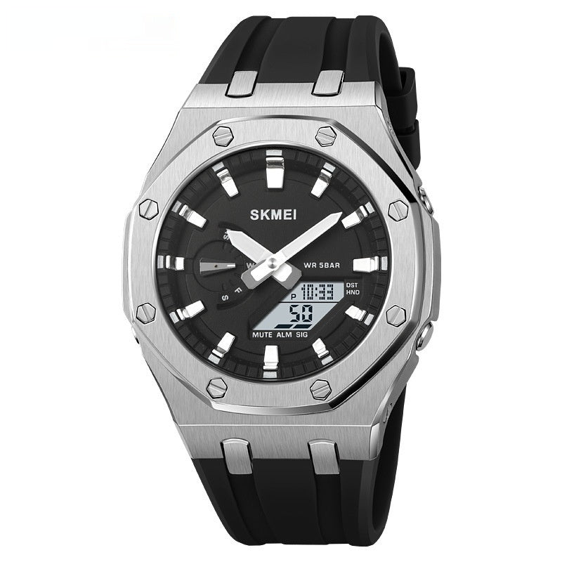 Multifunctional Sports Digital Watch – Waterproof Luminous Outdoor Electronic Timepiece