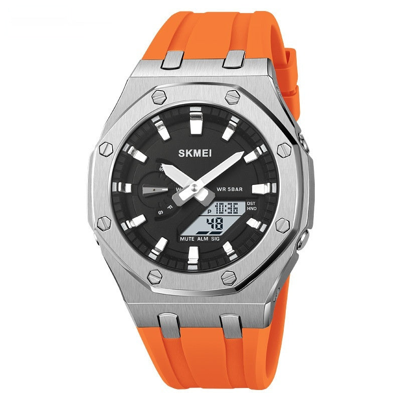 Multifunctional Sports Digital Watch – Waterproof Luminous Outdoor Electronic Timepiece